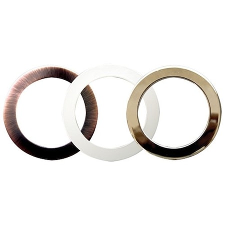 Elco Lighting 6 Metal and Plastic Trim Rings" OVP7B